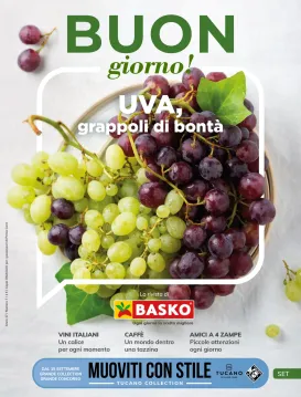 basko - Volantino attuale di Basko - Magazine valido dal martedì 01/09/2026 al mercoledì 30/09/2026