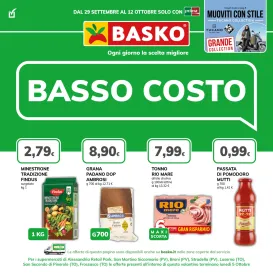 basko - Volantino attuale di Basko valido dal martedì 29/09/2026 al lunedì 12/10/2026
