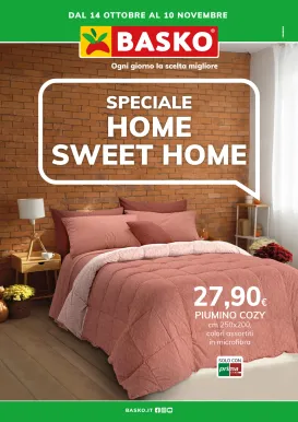 basko - Volantino Basko - Speciale Home Sweet Home valido dal 14/10 al 10/11