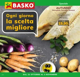 basko - Volantino Basko - Speciale Autunno valido dal 21/10 al 03/11