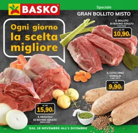 basko - Volantino Basko - Speciale Bollito valido dal 18/11 al 01/12