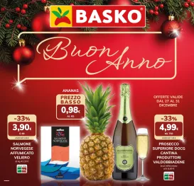 basko - Volantino Basko - Plancia Capodanno valido dal 27/12 al 31/12