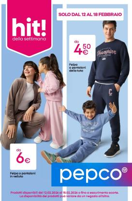 pepco - Volantino Pepco valido dal 12/02/2026 al 18/02/2026