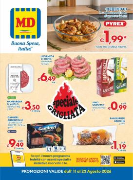 md-discount - Volantino futuro MD valido dal martedì 11/08/2026 al domenica 23/08/2026