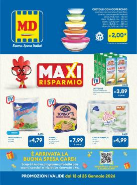 md-discount - Volantino MD valido dal 13/01 al 25/01