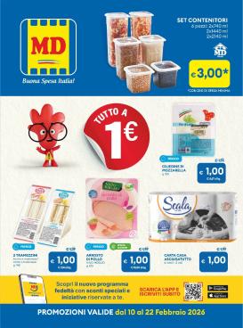 md-discount - Volantino MD valido dal 10/02/2026 al 22/02/2026