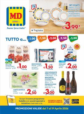 md-discount - Volantino attuale di MD valido dal martedì 07/04/2026 al domenica 19/04/2026