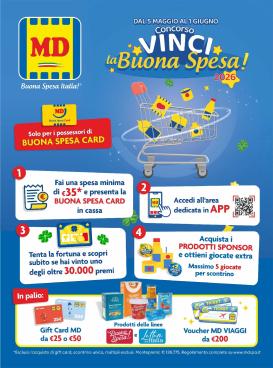 md-discount - Volantino futuro MD valido dal martedì 05/05/2026 al domenica 17/05/2026