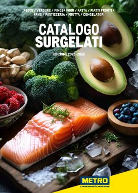 metro - Volantino Metro - Catalogo Surgelati valido dal 01/01 al 31/12