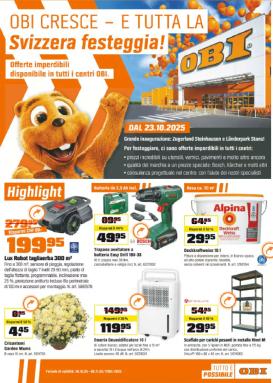 obi - Volantino Obi valido dal 20/10 al 08/11