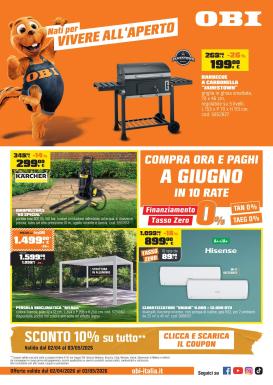 obi - Volantino attuale di Obi valido dal giovedì 02/04/2026 al domenica 03/05/2026