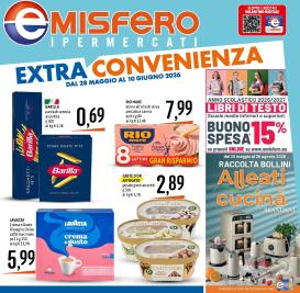 emisfero - Volantino attuale di Emisfero valido dal giovedì 28/05/2026 al mercoledì 10/06/2026