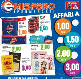 emisfero - Volantino attuale di Emisfero valido dal giovedì 25/06/2026 al mercoledì 08/07/2026