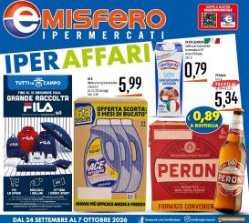 emisfero - Volantino attuale di Emisfero valido dal giovedì 24/09/2026 al mercoledì 07/10/2026