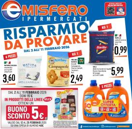 emisfero - Volantino Emisfero valido dal 02/02/2026 al 11/02/2026