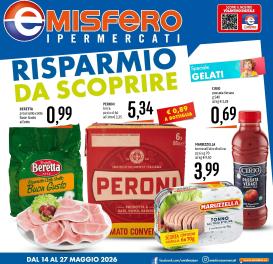 emisfero - Volantino attuale di Emisfero valido dal giovedì 14/05/2026 al mercoledì 27/05/2026
