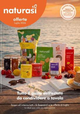 naturasi - Volantino attuale di NaturaSì valido dal mercoledì 08/07/2026 al martedì 04/08/2026