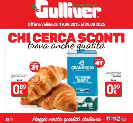 gulliver - Volantino Gulliver valido dal 19/09 al 29/09