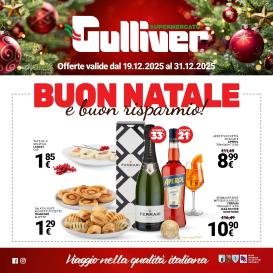 gulliver - Volantino Gulliver - Buon Natale valido dal 19/12 al 31/12