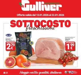 gulliver - Volantino Gulliver valido dal 13/01 al 22/01