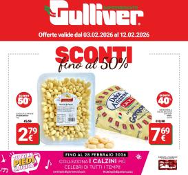gulliver - Volantino Gulliver valido dal 03/02/2026 al 12/02/2026
