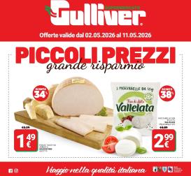 gulliver - Volantino attuale di Gulliver valido dal sabato 02/05/2026 al lunedì 11/05/2026