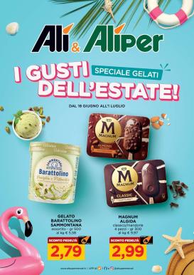 ali-aliper - Volantino attuale di Ali - Aliper - Speciale Gelati valido dal giovedì 18/06/2026 al mercoledì 01/07/2026