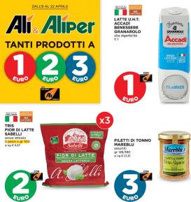 ali-aliper - Volantino attuale di Ali - Aliper valido dal mercoledì 08/04/2026 al mercoledì 22/04/2026