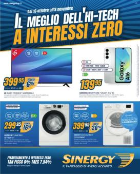sinergy - Volantino Sinergy valido dal 16/10 al 08/11