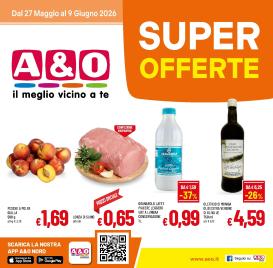 a-o - Volantino attuale di A&O valido dal mercoledì 27/05/2026 al martedì 09/06/2026