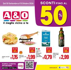 a-o - Volantino futuro A&O valido dal mercoledì 30/09/2026 al martedì 13/10/2026