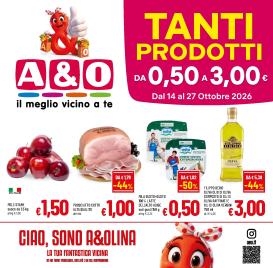 a-o - Volantino futuro A&O valido dal mercoledì 14/10/2026 al martedì 27/10/2026