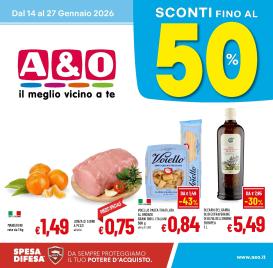 a-o - Volantino A&O valido dal 14/01 al 27/01