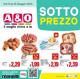 a-o - Volantino futuro A&O valido dal mercoledì 13/05/2026 al martedì 26/05/2026