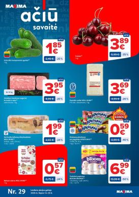 maxima - MAXIMA - Kaininis leidinys Nr.29 (2026 07 14 - 2026 07 20)