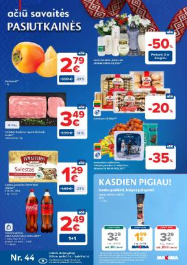 maxima - MAXIMA - AČIŪ savaitinis leidinys Nr. 44 (2026-10-27 - 2026-11-02)