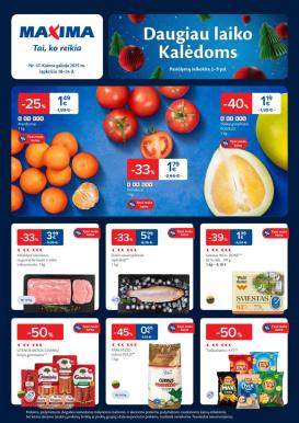 maxima - MAXIMA - Kaininis leidinys Nr.47 (2025 11 18 - 2025 11 24)