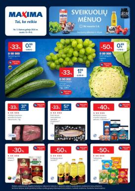 maxima - MAXIMA - Kaininis leidinys Nr.3 (2026 01 13 - 2026 01 19)