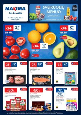 maxima - MAXIMA - Kaininis leidinys Nr.4 (2026 01 20 - 2026 01 26)