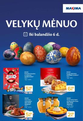 maxima - MAXIMA - Velykų mėnuo (2026 03 10 - 2026 04 06)