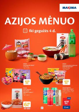 maxima - MAXIMA - Azijos mėnuo (2026 04 07 - 2026 05 04)