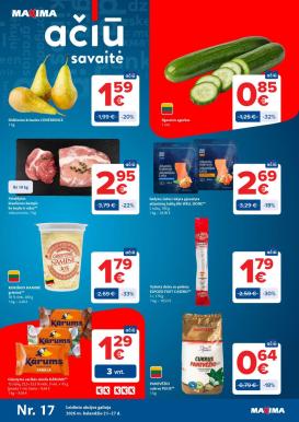 maxima - MAXIMA - Kaininis leidinys Nr.17 (2026 04 21 - 2026 04 27)