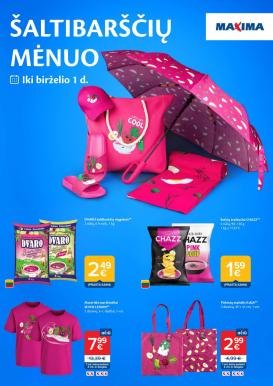 maxima - MAXIMA - ŠALTIBARŠČIŲ MĖNUO (2026 04 21 - 2026 06 01)