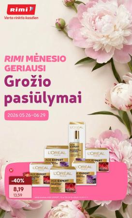 rimi - RIMI - GROŽIO prekių katalogas (2026 05 26 - 2026 06 29)