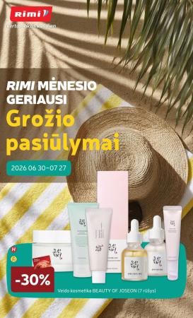 rimi - RIMI - GROŽIO prekių katalogas (2026 06 30 - 2026 07 27)