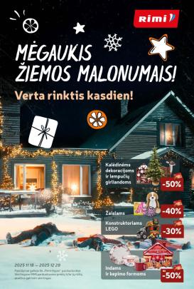 rimi - RIMI - Žiemos švenčių katalogas (2025 11 18 - 2025 12 28)