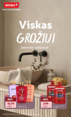 rimi - RIMI - GROŽIO prekių katalogas Nr. 01 (2026 01 06 - 2026 02 02)