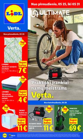 lidl - NE MAISTO PREKIŲ PASIŪLYMAI (2026-05-25 - 2026-05-31)
