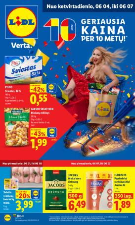 lidl - MAISTO PREKIŲ PASIŪLYMAI (2026-06-01 - 2026-06-07)