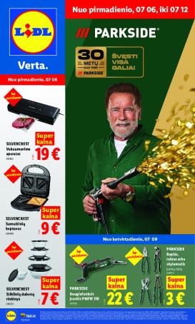 lidl - NE MAISTO PREKIŲ PASIŪLYMAI (2026-07-06 - 2026-07-12)